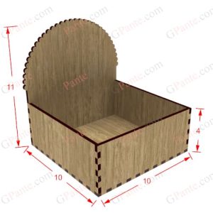 طرج جعبه هدیه نبات