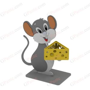 تندیس موش و پنیر