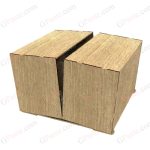 طرح آماده برش لیزری باکس گل