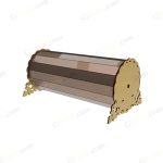 دانلود طرح لیزری باکس گل مدور - تصویر 6