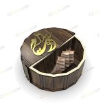 فایل برش لیزر جعبه هدیه ویژن