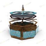 طرح برش لیزر باکس خشکبار مدل فیروزه - تصویر 3