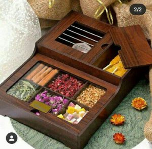 فایل لیزر رایگان طرح تی باکس 6 خانه