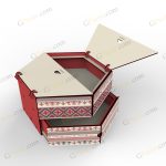 فایل برش لیزر جعبه کادویی مدل رامتین - تصویر 14