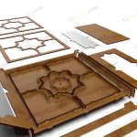 فایل برش لیزری هفت سین مدل ستاره شب - تصویر 5