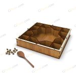 طرح برش لیزر باکس اجیل پانیذ - تصویر 3