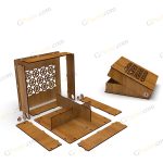 طرح برش لیزر باکس اجیل چکامه - تصویر 5