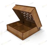 طرح برش لیزر باکس اجیل چکامه - تصویر 3