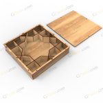 طرح برش لیزر باکس اجیل پانیذ - تصویر 4