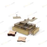 طرح لیزر باکس پذیرایی زرلوکس - تصویر 9