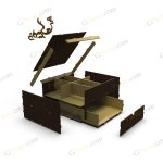 طرح لیزر باکس آجیل مهشید - تصویر 8