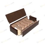 طرح لیزر باکس گل خشک - تصویر 7