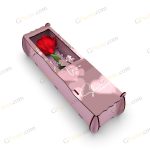 طرح لیزر باکس گل تک گل - تصویر 2
