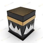 طرح لیزر ماکت کعبه