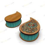 طرح لیزر باکس خشکبار ترمه - تصویر 10