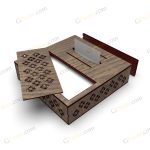 طرح لیزر باکس پذیرایی الماس - تصویر 4