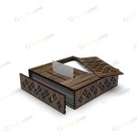 طرح لیزر باکس پذیرایی الماس - تصویر 5