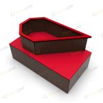 طرح لیزر باکس هدیه نیم قلب - تصویر 8