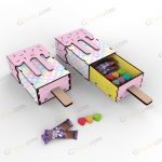 طرح لیزر باکس هدیه آیس - تصویر 4