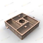 طرح لیزر باکس خشکبار نوشینه - تصویر 10