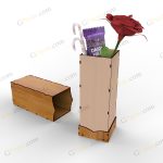 طرح لیزر باکس هدیه انجلینا - تصویر 3