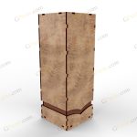 طرح لیزر باکس هدیه انجلینا - تصویر 7