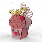 طرح لیزر باکس هدیه پارتی - تصویر 5
