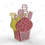 طرح لیزر باکس هدیه پارتی - تصویر 7