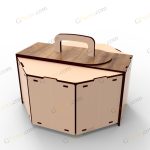 طرح لیزر باکس گل ژینا - تصویر 4
