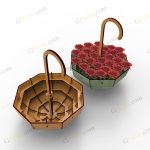 طرح لیزر باکس گل آمبر - تصویر 11