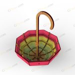 طرح لیزر باکس گل آمبر - تصویر 2