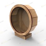 طرح لیزر باکس گل جلال - تصویر 5