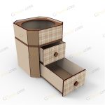 فایل لیزر باکس گل منور - تصویر 3