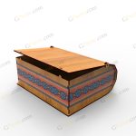 فایل لیزر باکس گل گندم - تصویر 6