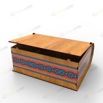 فایل لیزر باکس گل گندم - تصویر 8