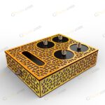 طرح لیزر باکس دمنوش دلخوش - تصویر 3