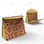 طرح برش لیزر جعبه هدیه پژمان - تصویر 5