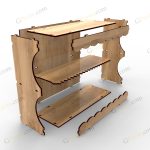 طرح لیزر استند ادویه مارون - تصویر 2