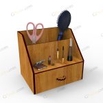طرح لیزر استند لوازم ارایشی شخصی میپل - تصویر 6