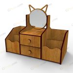 طرح لیزر استند لوازم ارایشی شخصی نعیمه - تصویر 13
