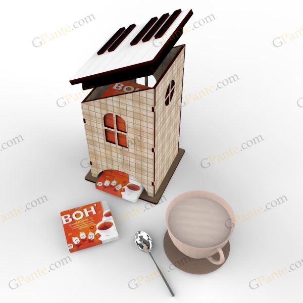 جعبه تی باکس چوبی