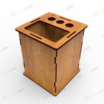 طرح لیزر استند تحریر آنوش - تصویر 3