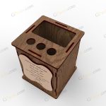 طرح لیزر استند تحریر آنوش - تصویر 9