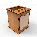 طرح لیزر استند تحریر آنوش - تصویر 11