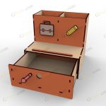 طرح لیزر استند تحریر مشعل - تصویر 10
