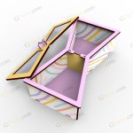 طرح لیزر باکس خشکبار پاپی - تصویر 10