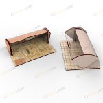 طرح لیزر باکس نان ترد - تصویر 10