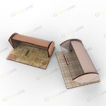 طرح لیزر باکس نان ترد - تصویر 14
