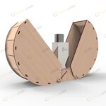 طرح لیزر باکس هدیه پرفیوم - تصویر 3