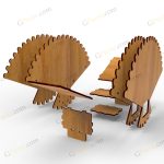 فایل لیزر باکس گل دستان - تصویر 2